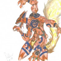 Four Armed Orange Wolverine